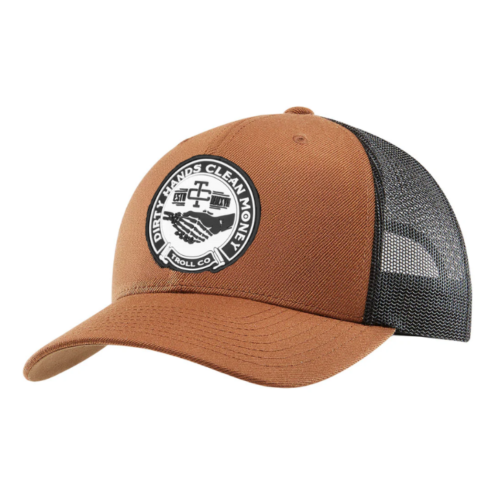 SNAPABCK CURVED DHCM HAGGLER - BRN